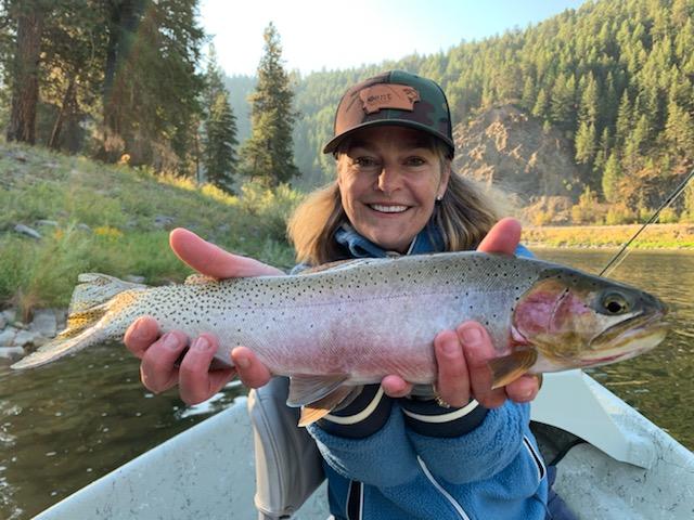 cutthroat trout on clarkfork river