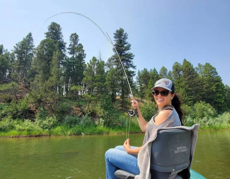 Bent on the blackfoot river