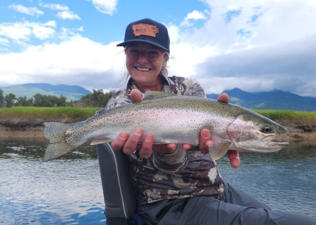 beautiful rainbow trout