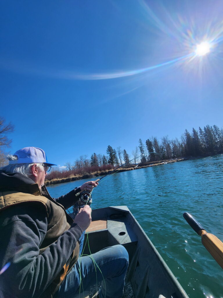 bent flathead river