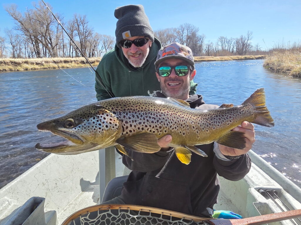 Beautiful spring brown on the Missouri River
